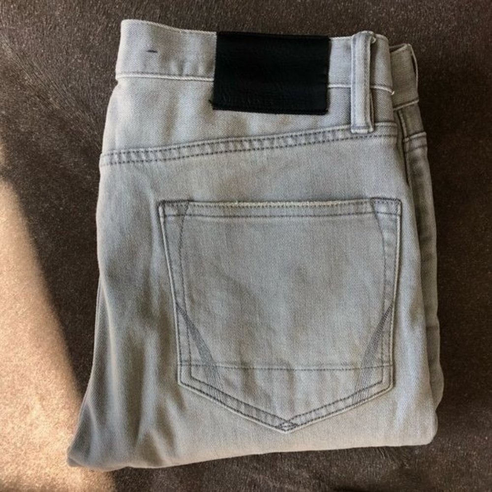 AllSaints Cigarette Skinny Jeans Gray - Picture 1 of 13